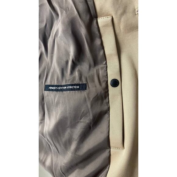 Strellson Finchley Summer Short Coat Beige Sz 52 Finest Cotton Stretch Quiet Lux - Picture 11 of 16